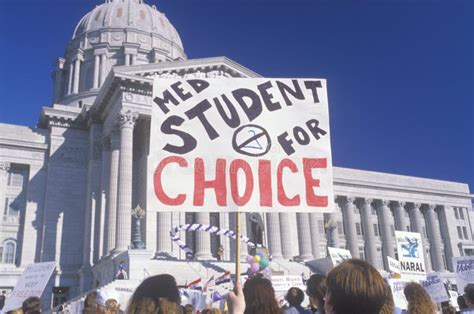 Protestors with Signs at Pro-choice Rally Editorial Photo - Image of ...