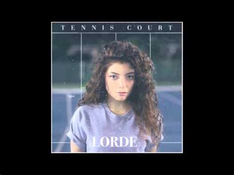 Lorde - Tennis Court (Fast Version) - YouTube