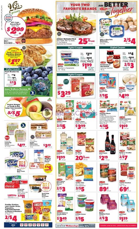 VG's Grocery Weekly ad valid from 07/25/2021 to 07/31/2021 - MallsCenters