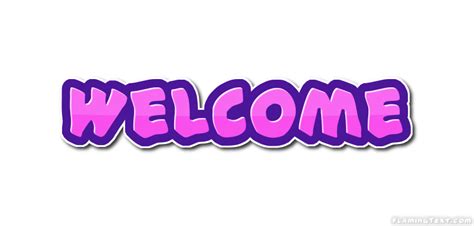 Welcome Logo | Free Name Design Tool from Flaming Text