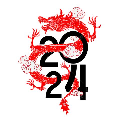 Chinese New Year 2024 Dragon - Image to u