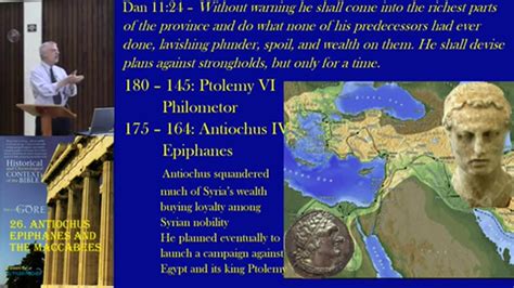 26. Antiochus Epiphanes and the Maccabees