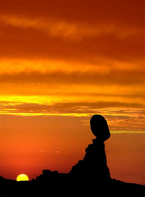 Balanced Rock Sunset Photograph by Susan Candelario