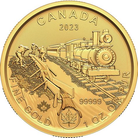 Buy 2023 1 oz Canadian Klondike Passage for Gold Coin (BU w/ Assay ...