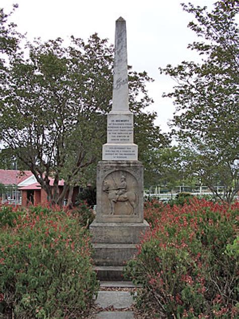 Windsor and District Boer War Memorial | NSW War Memorials Register