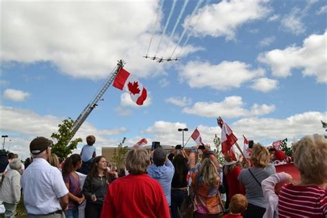 Ottawa Salutes Us! The Snowbirds Flyover - Glen Williams Community Association