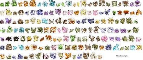 are Yellow's sprites also your favorite? : r/pokemon