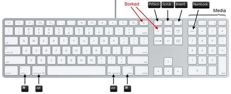 Apple Computer Keyboard Layout