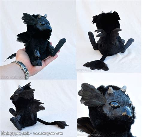 Black Gryphon Fledgeling by Magweno on DeviantArt