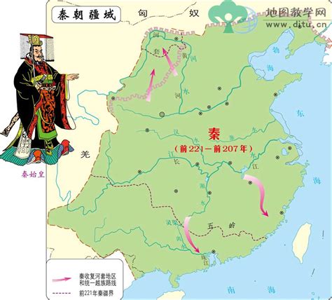 灭6国之后的秦国地图_百度知道