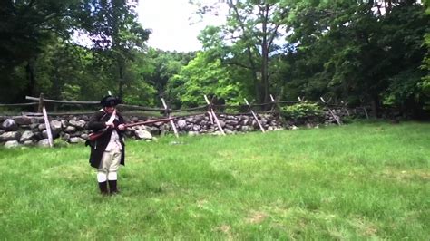 Plimoth Plantation Musket Shooting - YouTube