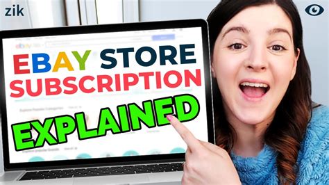 When To Get An eBay Store Subscription | eBay Store Costs & Levels EXPLAINED (2023) - YouTube