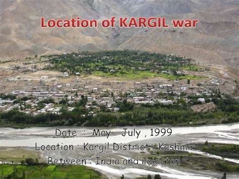 Kargil war , 1999