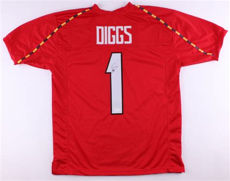 Stefon Diggs Signed Maryland Terrapins Jersey (TSA) | Pristine Auction