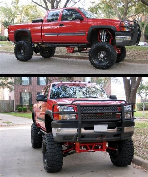 Want ALL the lifted Chevys!!! Red and black. Yay! | Chevy trucks ...