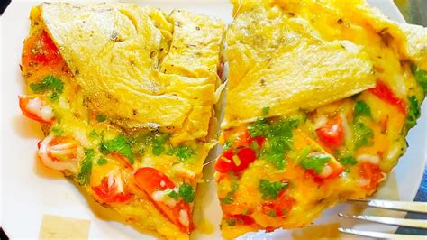 Tomato and Cheese Omelette Recipe - Breakfast Recipes - The Busy Mom Blog