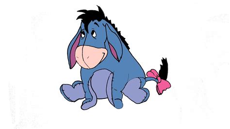 Eeyore Disney Drawings Winnie The Pooh - So Cute Eeyore Drawing Cute ...