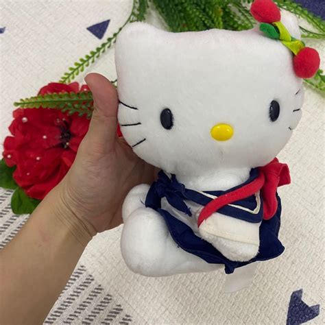 Hello kitty school uniform soft toy, Hobbies & Toys, Collectibles ...