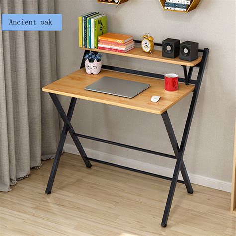 Folding Study Desk For Small Space Home Office Desk Simple Laptop ...