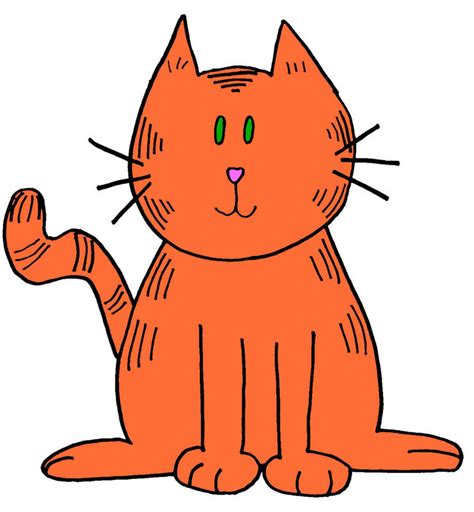 orange cat clipart free - Clip Art Library