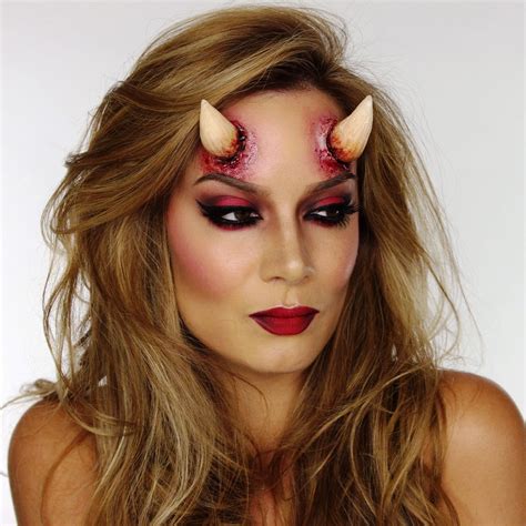 Womens Devil Makeup