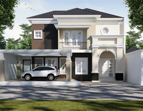 21 Desain dalam rumah 2 lantai sederhana dan biaya | Rumah Desain 2023