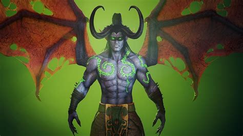 3D model Illidan stormrage realistic Triple A