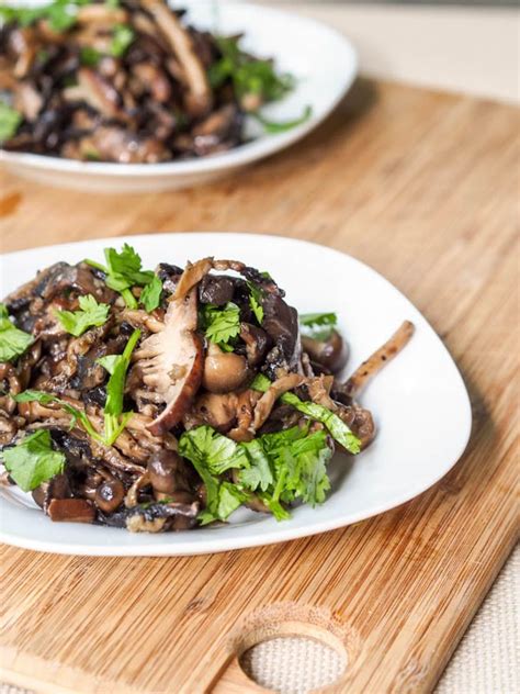 Vegan Mushroom Stir Fry Side Dish Recipe {Gluten-Free}