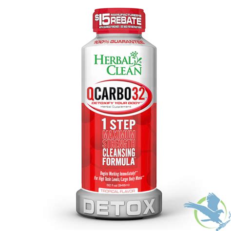 Herbal Clean QCarbo32 1 Step Maximum Strength Cleansing Detox Formula 32oz | Detox | Midwest ...