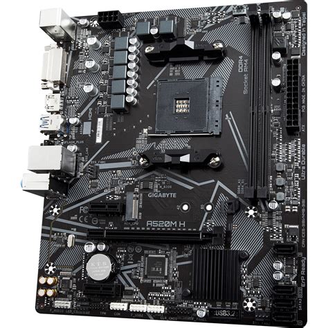 Gigabyte A520M H AMD Socket AM4 Motherboard