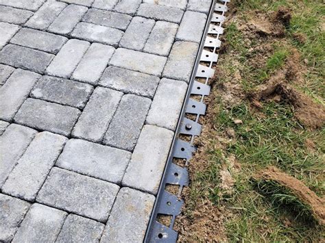 How To Install A DIY Paver Walkway | Scrappy Geek | Paver walkway diy ...