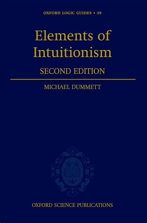 Amazon.com: Elements of Intuitionism (Oxford Logic Guides ...