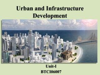 Urban and Infrastructure Development