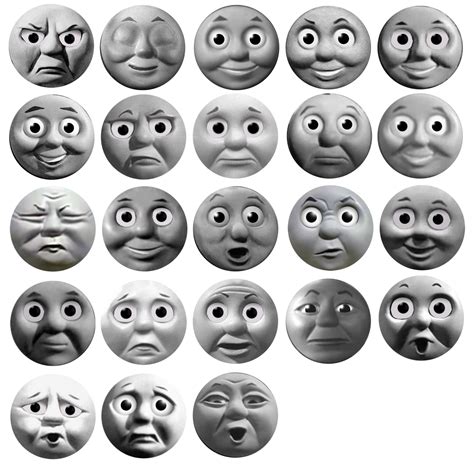 Thomas the Tank Engine face sheet 2.0 by jk0424 on DeviantArt