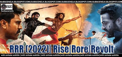 RRR (2022) Sinhala subtitle ,RRR 2022 Telugu Film (Rise Roar Revolt) Review, Full Cast & Crew ...