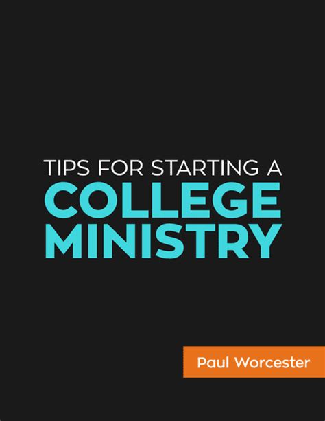 Tips for Starting a College Ministry — Via Students