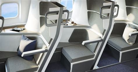 This New Airplane Seat Design Allows Economy Class Passengers To Lie ...