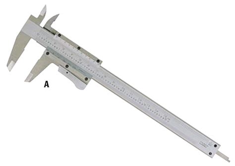 Vernier Caliper Inch/Metric with Thumb Lock, 0-6"/150mm - 30-489-9 - Penn Tool Co., Inc