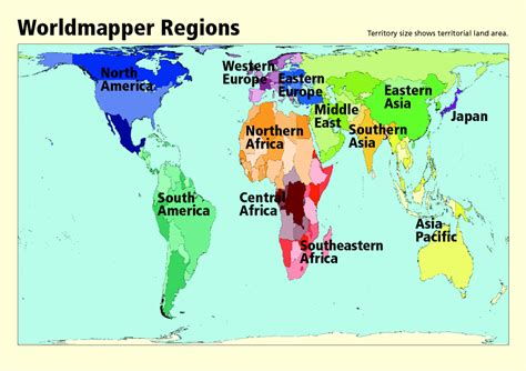 World Map Regions Labeled - Zip Code Map Las Vegas