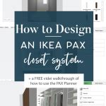 How to Design an IKEA Pax Closet System - Making Joy and Pretty Things