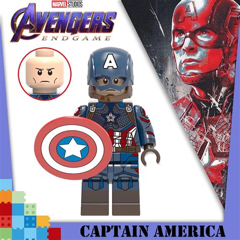 Lego Captain America Endgame Minifigure