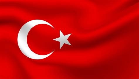 Flag of Turkey Background 1176937 Vector Art at Vecteezy