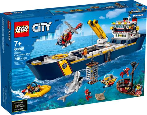 LEGO 60266 City Statek badaczy oceanu - porównaj ceny - promoklocki.pl