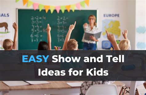 8 Quick & Easy Show & Tell Ideas for Kids - Dad Fixes Everything