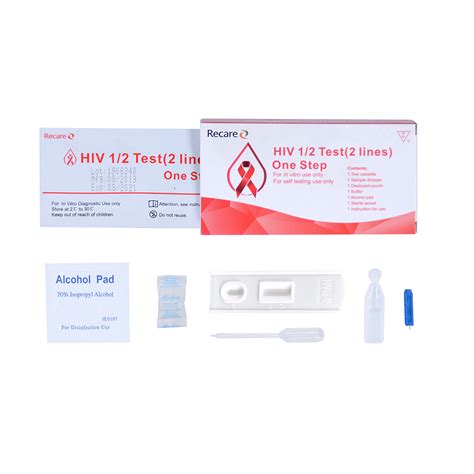 hiv test kit accuracy High Home use rapid for blood Cassette