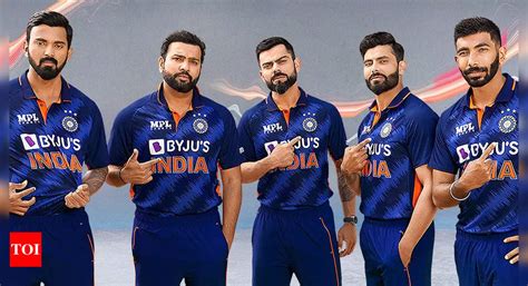 Team India New Jersey: BCCI unveils Team India's new jersey ahead of ...