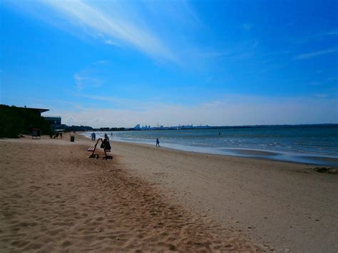 Blue Coast Tallinn Sand Estonia Baltic Beach Sea-20 Inch By 30 Inch Laminated Poster With Bright ...