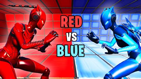 🔴 RED VS BLUE BOX FIGHT 🔵 5619-7925-6060 by dude - Fortnite