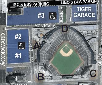 Detroit Tigers Parking Garage D