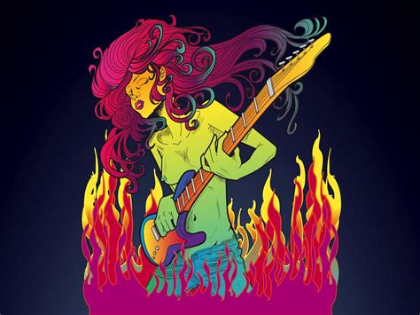 Psychedelic Music Vector Art & Graphics | freevector.com